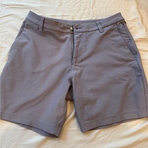 Lululemon men’s mauve ribbed shorts. 7” 30.